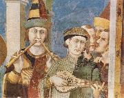 Simone Martini St Martin is dubbed a Knight,between 1317 and 1319 painting
